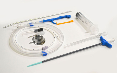 Система для венозно-артериального доступа c портом эллипсовидным PORT TI (титановым) с катетером 8 F и набором для установки купить оптом в Ростове-на-Дону